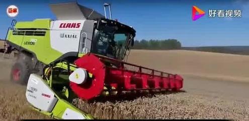 德国新型联合收割机 2小时百亩的农业革命